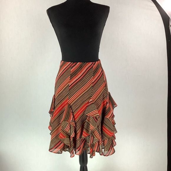 Lauren Ralph Lauren Dresses & Skirts - Women's Midi Lauren Ralph Lauren Ruffled Skirt PXS